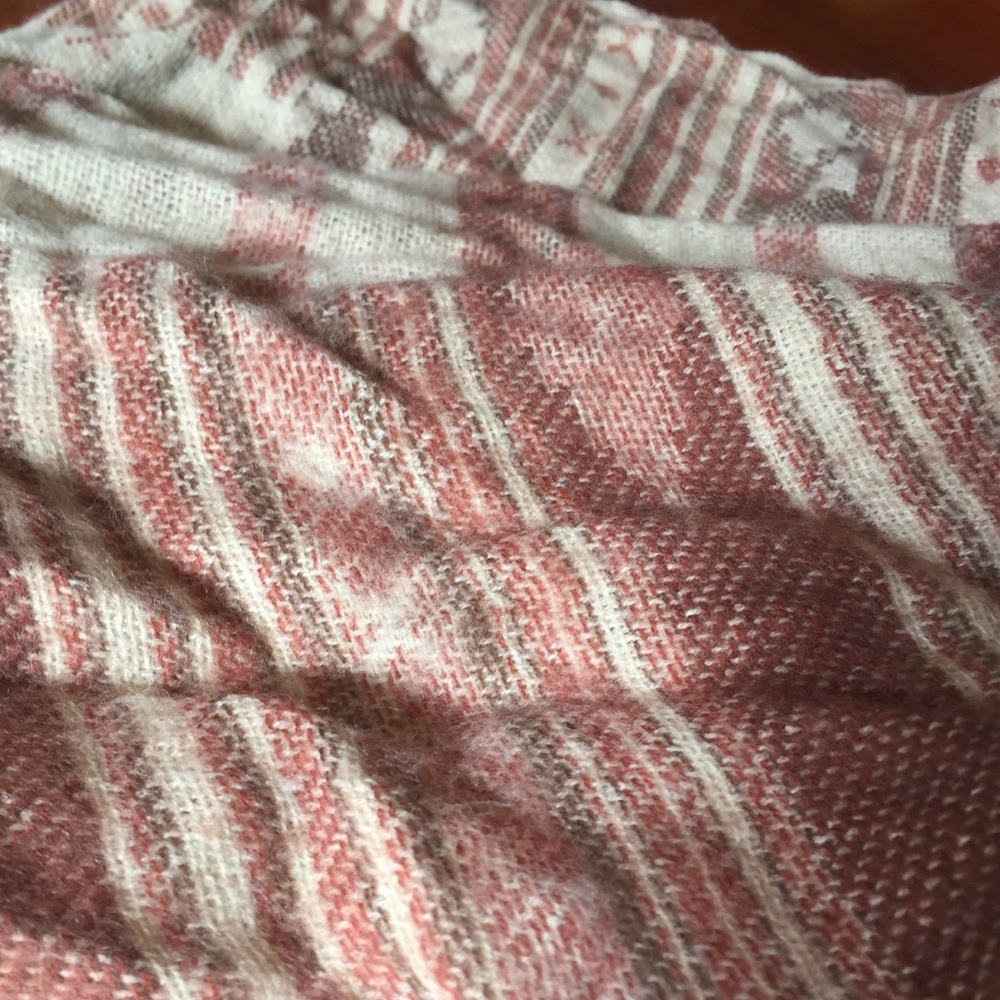 Warm tribal scarf